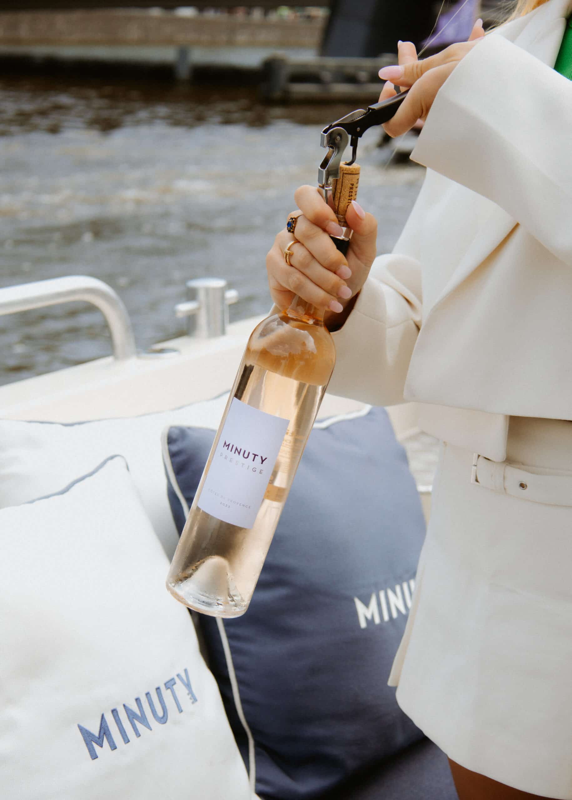 Minuty Rose served on board.